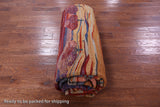 Tribal Persian Gabbeh Hand Knotted Wool Rug - 9' 8" X 13' 8" - Golden Nile
