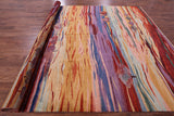 Tribal Persian Gabbeh Hand Knotted Wool Rug - 9' 8" X 13' 8" - Golden Nile