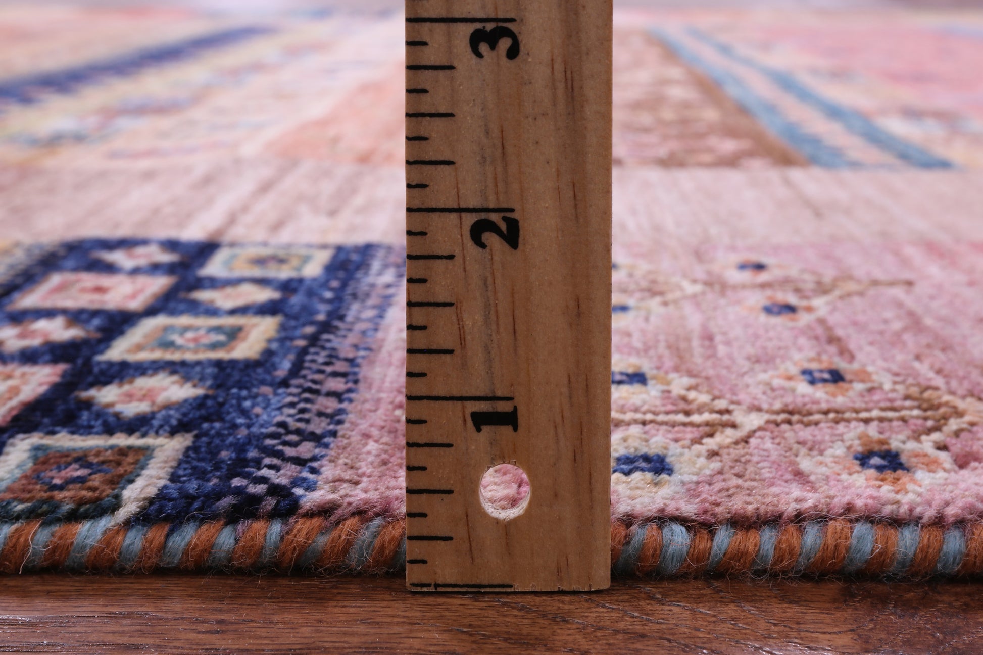 Tribal Persian Gabbeh Handmade Wool Rug - 5' 7" X 7' 10" - Golden Nile