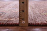 Brown Tribal Persian Gabbeh Hand Knotted Wool Rug - 5' 8" X 8' 2" - Golden Nile