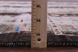 Tribal Persian Gabbeh Hand Knotted Wool Rug - 5' 9" X 8' 1" - Golden Nile
