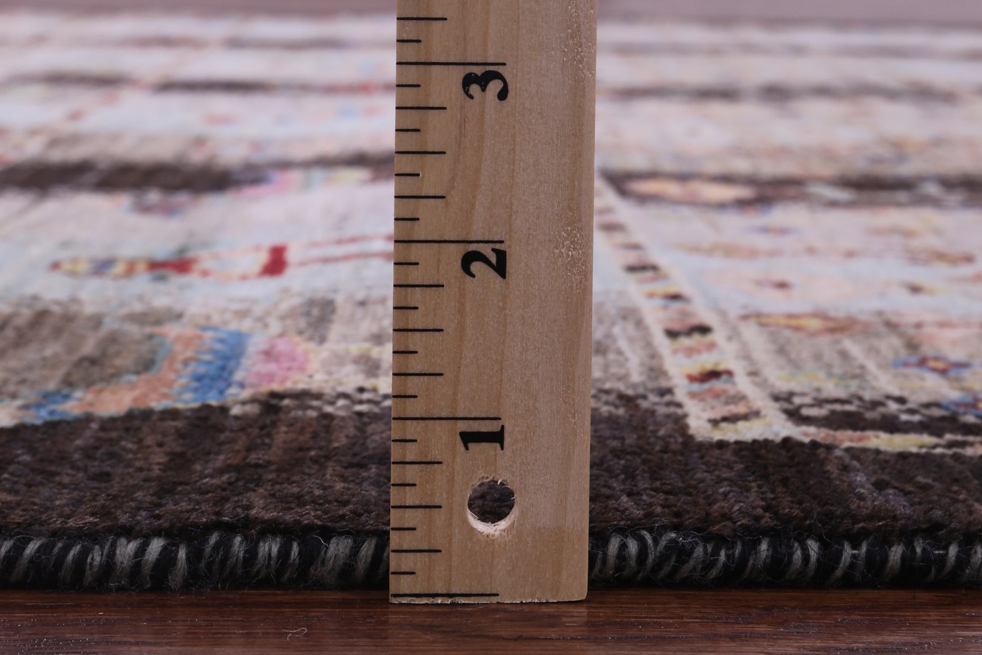 Tribal Persian Gabbeh Hand Knotted Wool Rug - 5' 9" X 8' 1" - Golden Nile