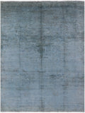 Full Pile Overdyed Hand Knotted Wool Area Rug - 10' 1" X 12' 10" - Golden Nile