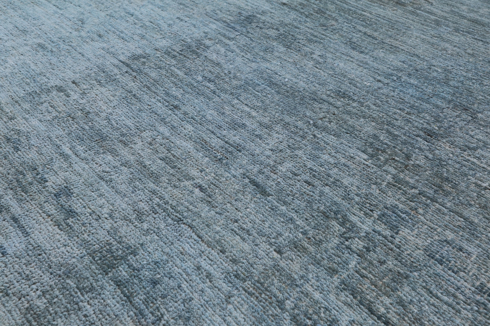 Full Pile Overdyed Hand Knotted Wool Area Rug - 10' 1" X 12' 10" - Golden Nile