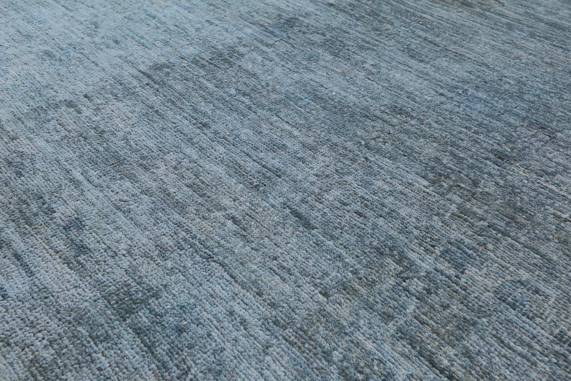 Full Pile Overdyed Hand Knotted Wool Area Rug - 10' 1" X 12' 10" - Golden Nile