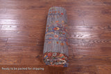 Grey Tribal Persian Gabbeh Handmade Wool Rug - 5' 10" X 8' 0" - Golden Nile