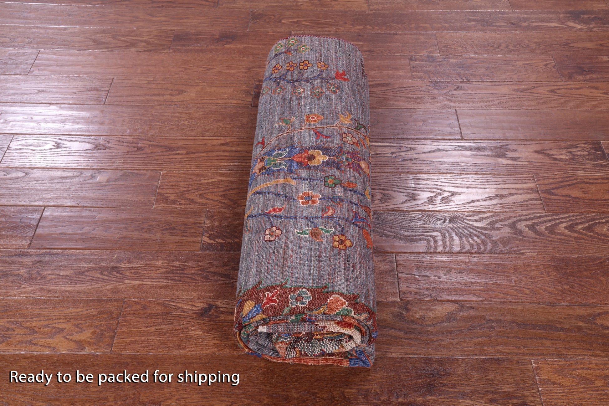 Grey Tribal Persian Gabbeh Handmade Wool Rug - 5' 10" X 8' 0" - Golden Nile