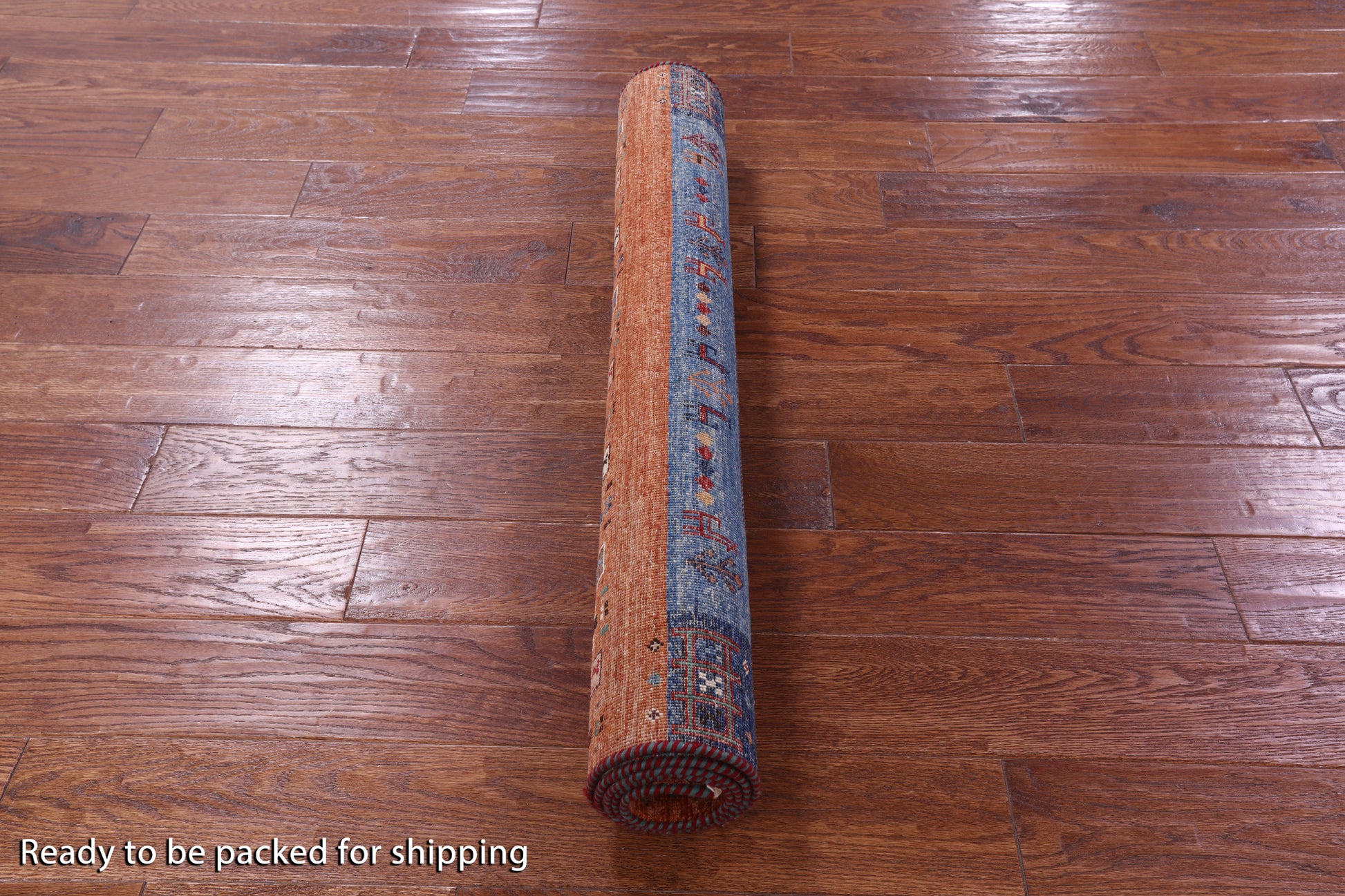 Tribal Persian Gabbeh Hand Knotted Wool Rug - 3' 4" X 5' 0" - Golden Nile