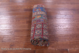 Antiqued Pazyryk Historical Design Hand Knotted Wool Rug - 5' 8" X 8' 1" - Golden Nile