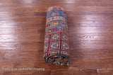 Antiqued Pazyryk Historical Design Hand Knotted Wool Rug - 5' 8" X 8' 1" - Golden Nile
