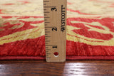 William Morris Handmade Wool Area Rug - 9' 0" X 12' 1" - Golden Nile
