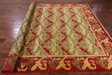 William Morris Handmade Wool Area Rug - 9' 0" X 12' 1" - Golden Nile