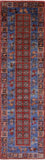 Antiqued Pazyryk Historical Design Hand Knotted Wool Runner Rug - 2' 8" X 9' 11" - Golden Nile