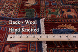 Antiqued Pazyryk Historical Design Hand Knotted Wool Rug - 6' 9" X 9' 10" - Golden Nile