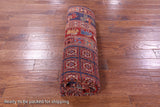 Antiqued Pazyryk Historical Design Hand Knotted Wool Rug - 6' 9" X 9' 10" - Golden Nile