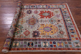 Turkmen Ersari Hand Knotted Wool Rug - 4' 10" X 6' 9" - Golden Nile