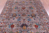 Peshawar Hand Knotted Wool Rug - 5' 9" X 7' 10" - Golden Nile