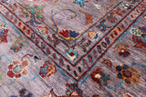 Peshawar Hand Knotted Wool Rug - 5' 9" X 7' 10" - Golden Nile