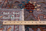 Peshawar Hand Knotted Wool Rug - 5' 9" X 7' 10" - Golden Nile