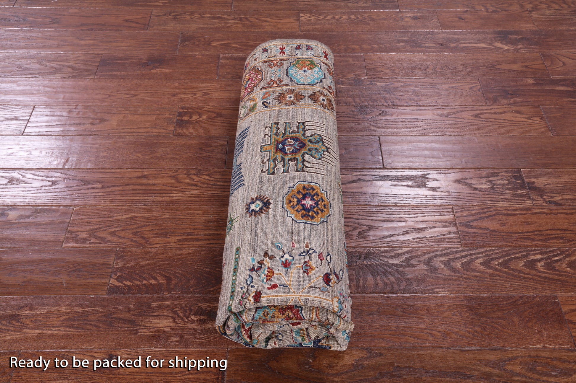 Turkmen Ersari Hand Knotted Wool Rug - 5' 7" X 7' 9" - Golden Nile