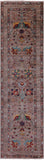 Peshawar Hand Knotted Wool Runner Rug - 2' 8" X 9' 8" - Golden Nile