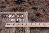 Peshawar Hand Knotted Wool Runner Rug - 2' 9" X 9' 7" - Golden Nile