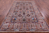 Peshawar Handmade Wool Rug - 6' 9" X 10' 0" - Golden Nile