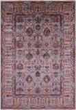 Peshawar Handmade Wool Rug - 6' 9" X 10' 0" - Golden Nile