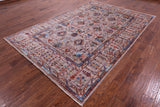 Peshawar Handmade Wool Rug - 6' 9" X 10' 0" - Golden Nile