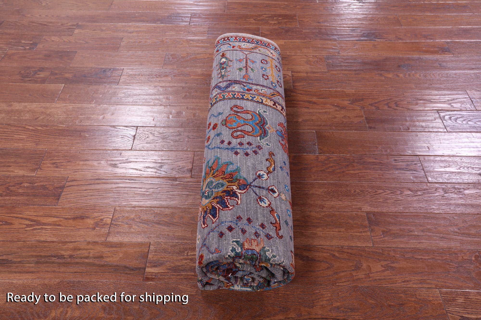 Peshawar Handmade Wool Rug - 6' 9" X 10' 0" - Golden Nile