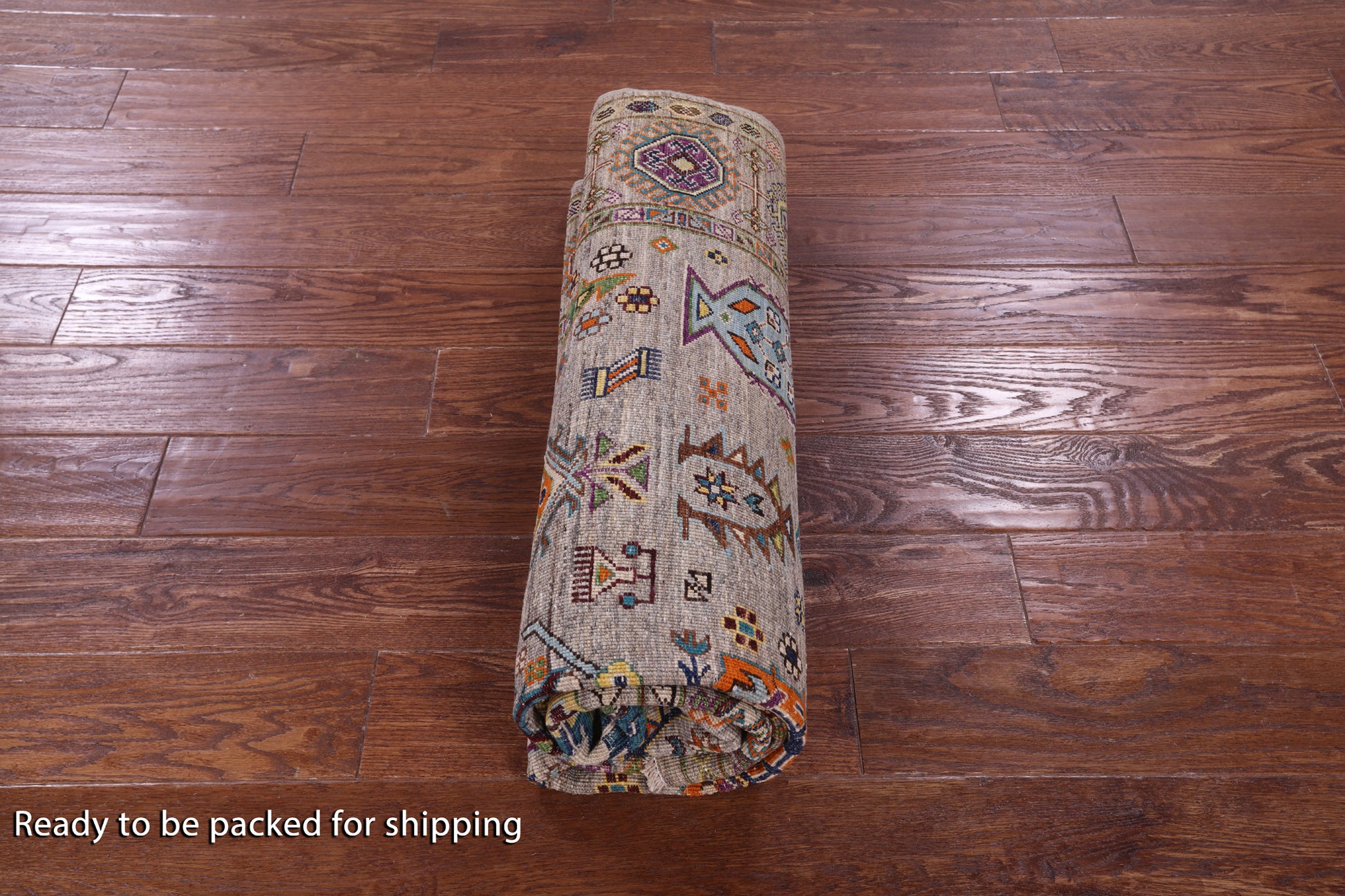Turkmen Ersari Hand Knotted Wool Rug - 4' 11" X 6' 9" - Golden Nile