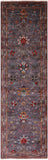 Grey Peshawar Hand Knotted Wool Runner Rug - 2' 10" X 9' 8" - Golden Nile