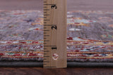 Grey Peshawar Hand Knotted Wool Runner Rug - 2' 10" X 9' 8" - Golden Nile