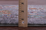 Grey Peshawar Hand Knotted Wool Runner Rug - 2' 8" X 9' 10" - Golden Nile