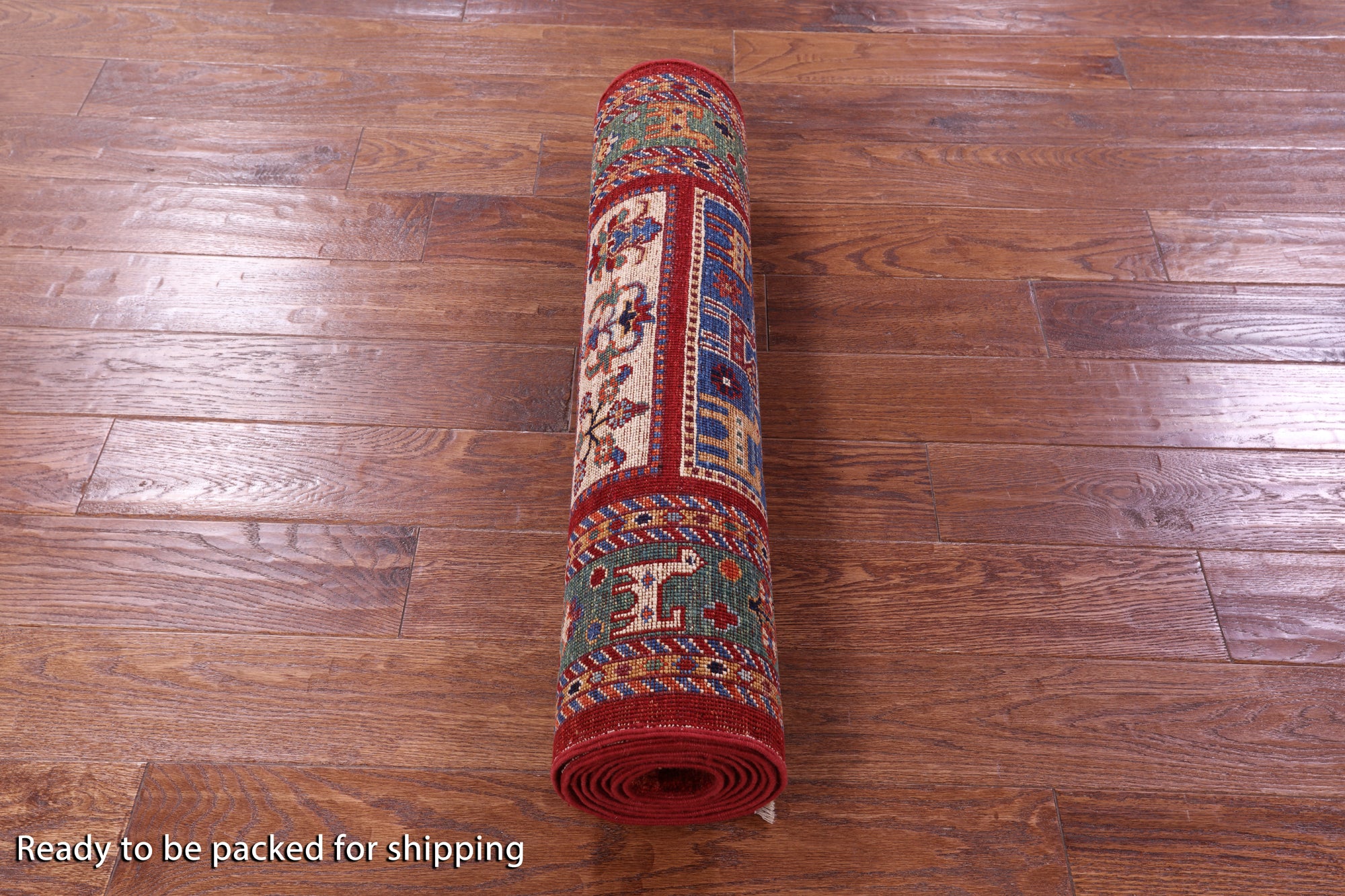 Tribal Persian Gabbeh Hand Knotted Wool Runner Rug - 2' 9" X 9' 7" - Golden Nile