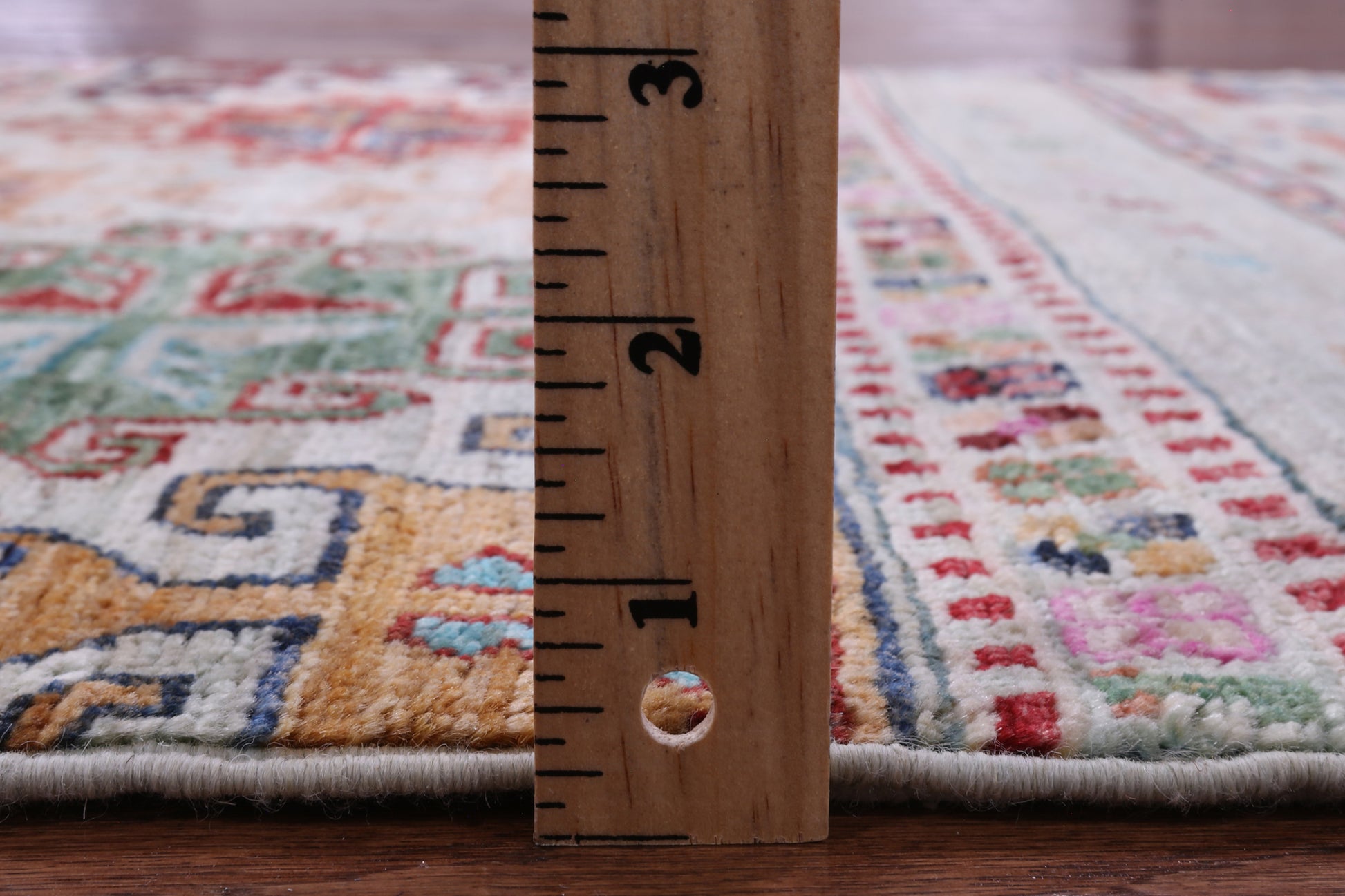 Tribal Persian Gabbeh Handmade Wool Rug - 2' 8" X 4' 0" - Golden Nile