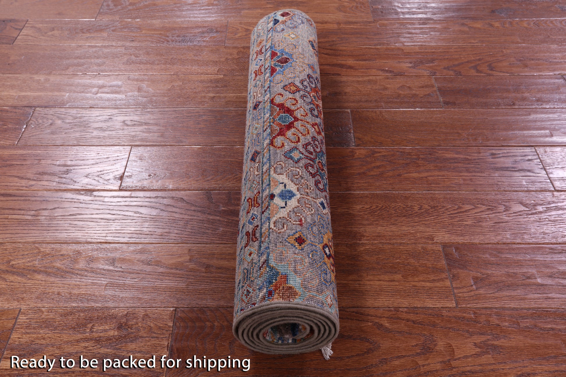 Khorjin Persian Gabbeh Hand Knotted Wool Runner Rug - 2' 6" X 6' 10" - Golden Nile