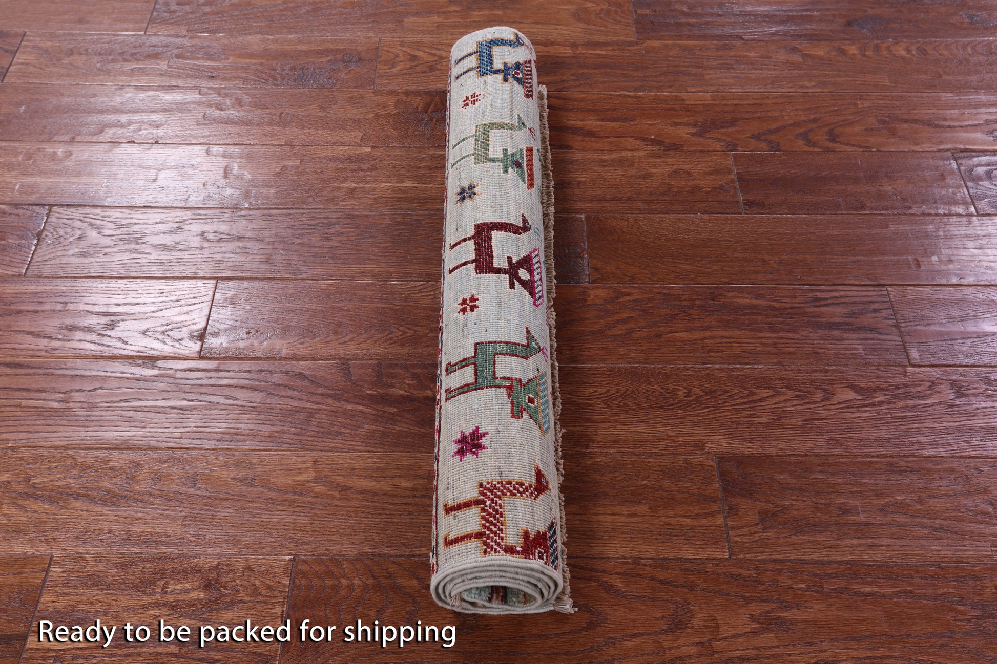 Tribal Persian Gabbeh Hand Knotted Wool Rug - 2' 8" X 4' 3" - Golden Nile