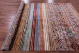 Khorjin Persian Gabbeh Handmade Wool Rug - 6' 7" X 10' 2" - Golden Nile