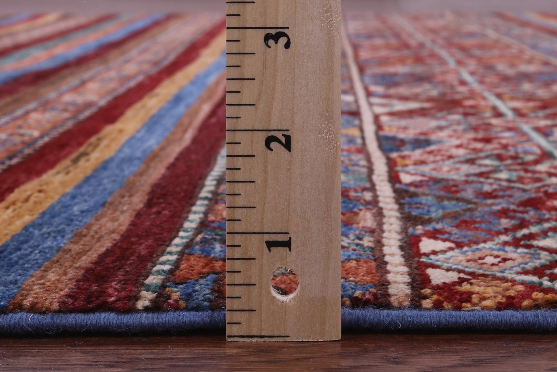 Khorjin Persian Gabbeh Handmade Wool Rug - 5' 8" X 7' 10" - Golden Nile
