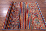 Khorjin Persian Gabbeh Handmade Wool Rug - 5' 8" X 7' 10" - Golden Nile