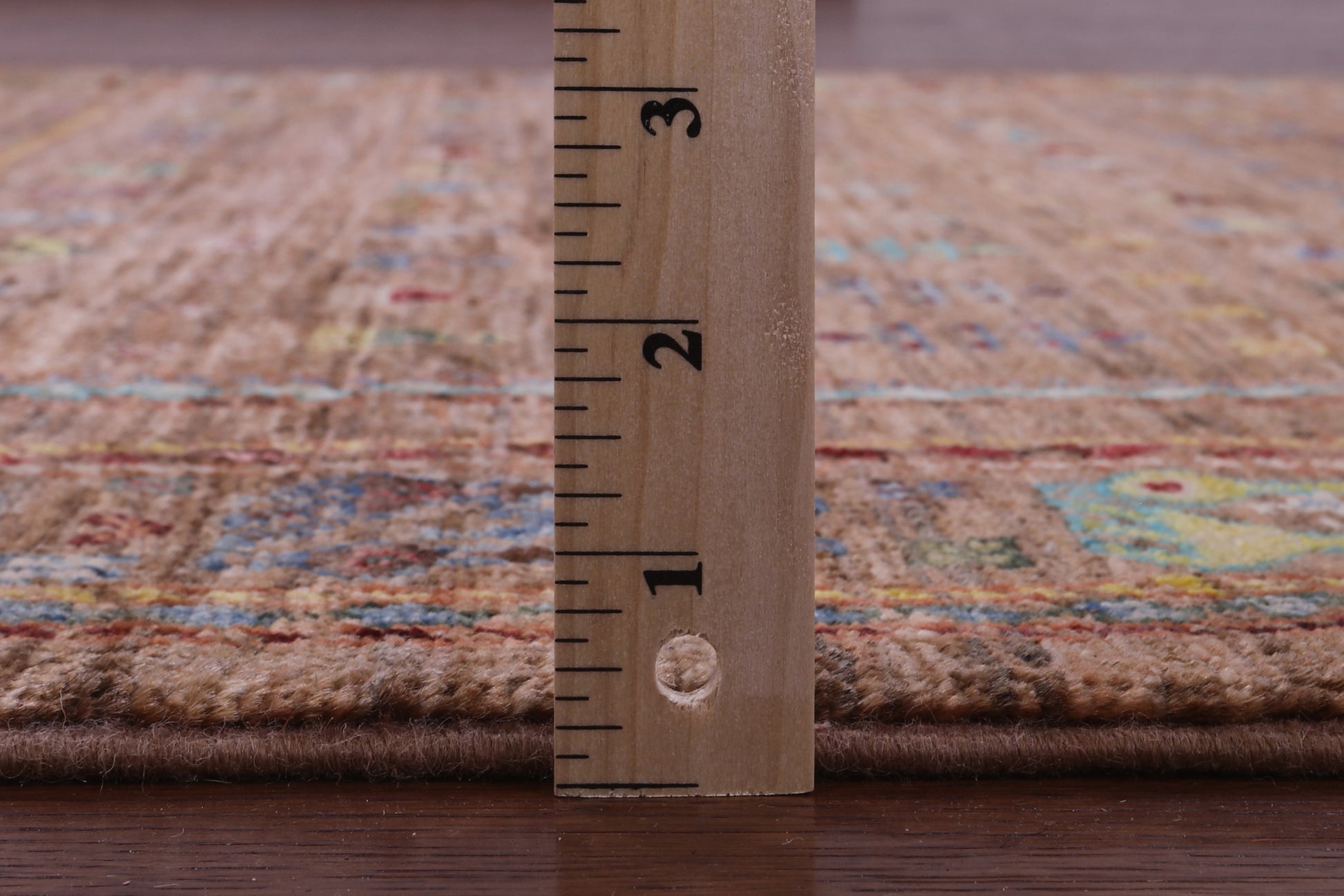 Tribal Persian Gabbeh Hand Knotted Wool Rug - 4' 10" X 6' 11" - Golden Nile