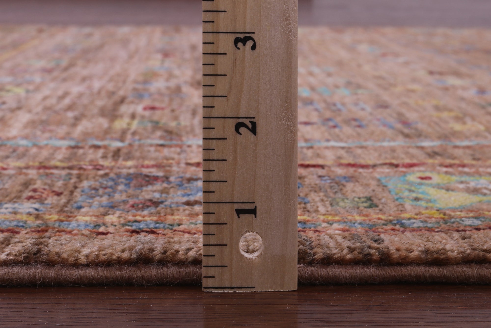 Tribal Persian Gabbeh Hand Knotted Wool Rug - 4' 10" X 6' 11" - Golden Nile