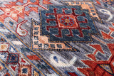 Khorjin Persian Gabbeh Hand Knotted Wool Rug - 3' 3" X 4' 11" - Golden Nile