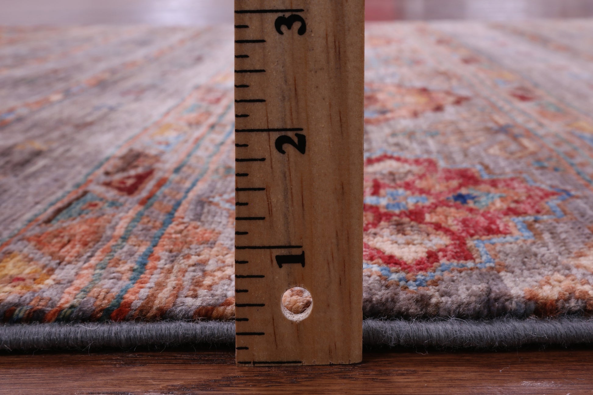 Khorjin Persian Gabbeh Hand Knotted Wool Rug - 3' 5" X 5' 0" - Golden Nile