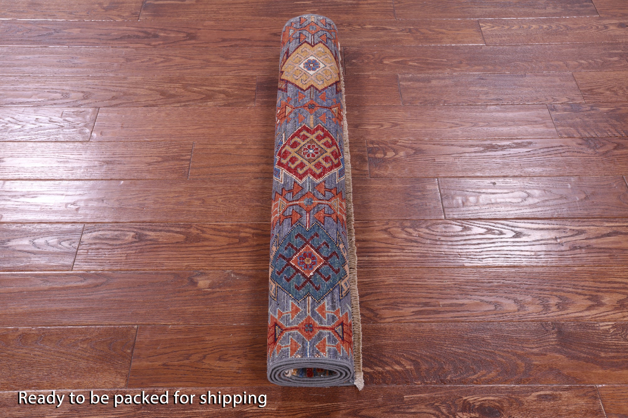 Khorjin Persian Gabbeh Hand Knotted Wool Rug - 3' 3" X 4' 11" - Golden Nile