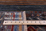 Khorjin Persian Gabbeh Handmade Wool Rug - 3' 3" X 4' 10" - Golden Nile