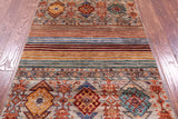 Khorjin Persian Gabbeh Hand Knotted Wool Rug - 3' 2" X 5' 3" - Golden Nile