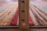 Khorjin Persian Gabbeh Hand Knotted Wool Rug - 4' 0" X 6' 0" - Golden Nile