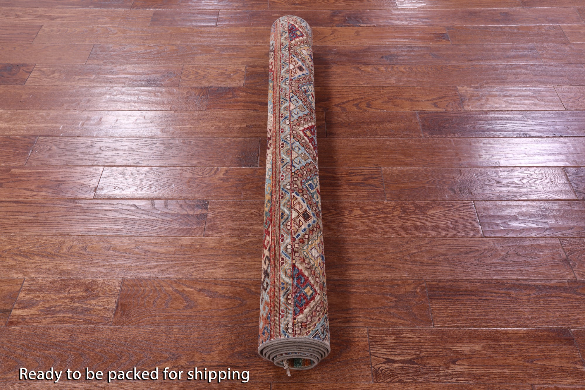 Khorjin Persian Gabbeh Hand Knotted Wool Rug - 4' 0" X 6' 0" - Golden Nile